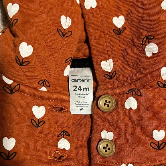 Carter’s Hooded Vest - Picture 2 of 2